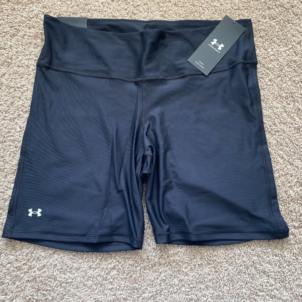 Under Armour HeatGear 8" Bike Shorts women 2XL 1360939